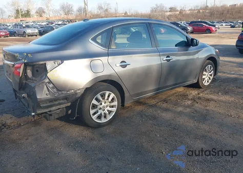 2017 Nissan Sentra Sv z USA, uszkodzony, nr VIN 3N1AB7AP8HY251212